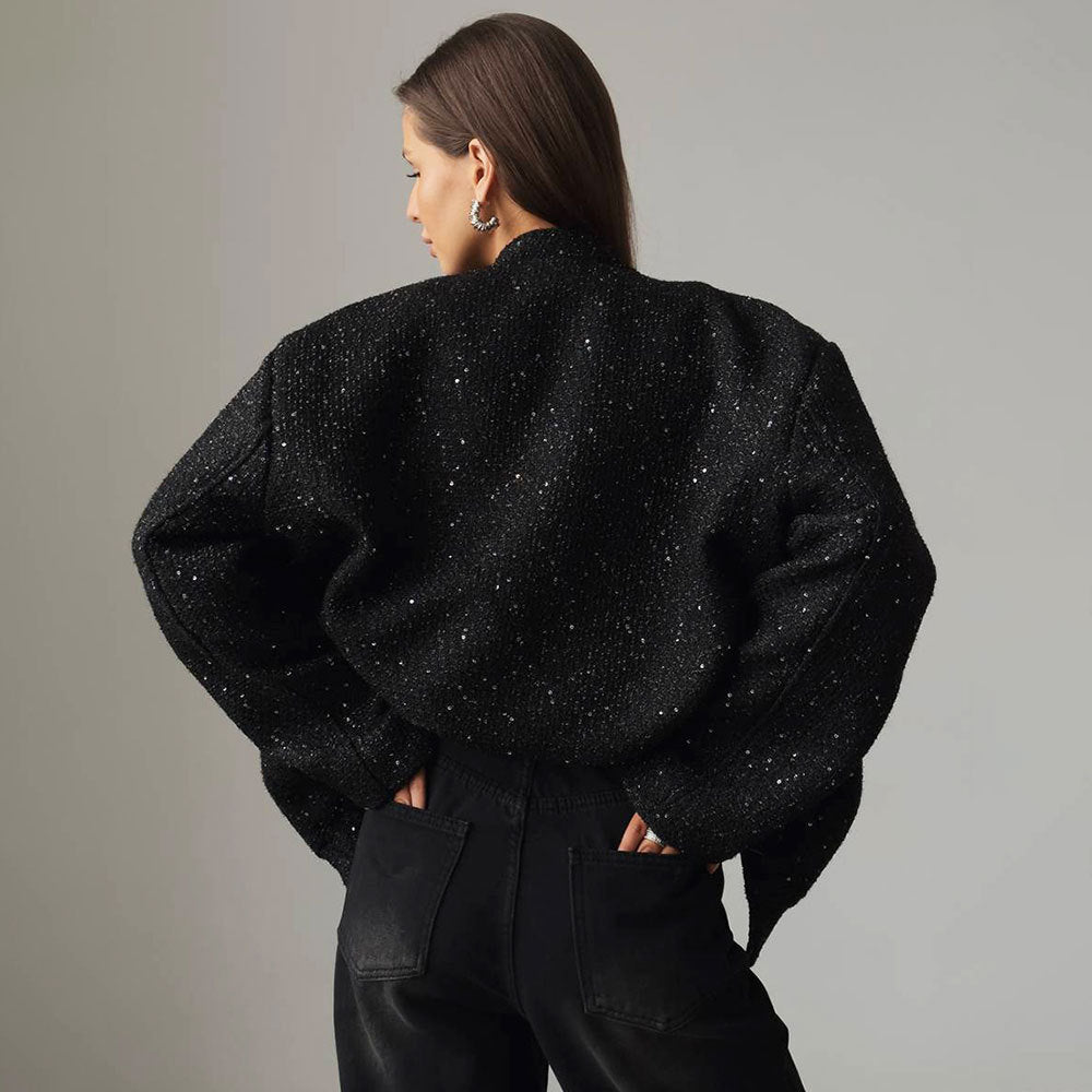 Jolie- Veste à Paillettes