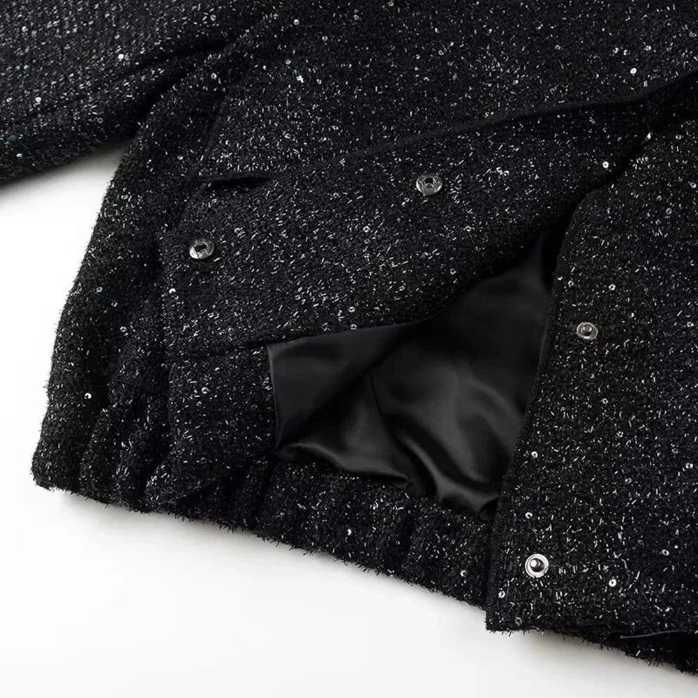 Jolie- Veste à Paillettes