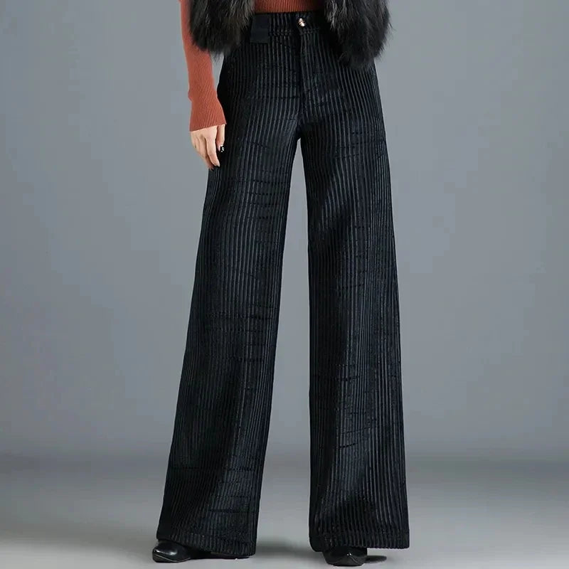 Brea - Pantalon en velours côtelé pour femme