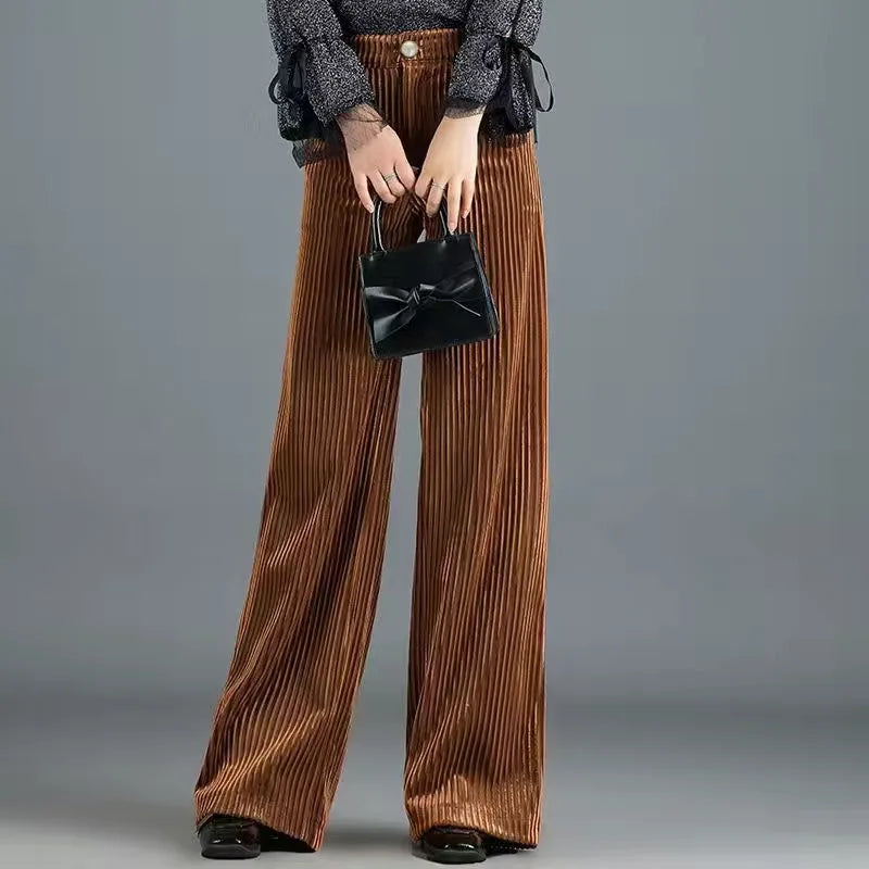 Brea - Pantalon en velours côtelé pour femme