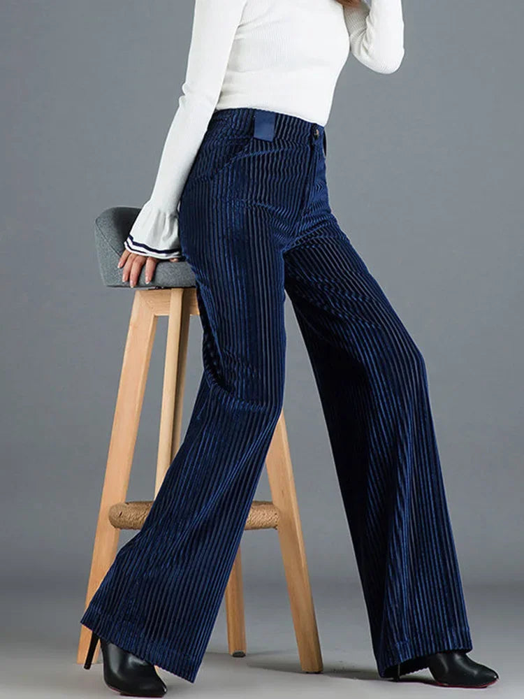 Brea - Pantalon en velours côtelé pour femme