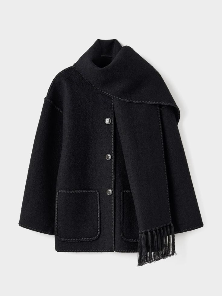 Manteau à écharpe Jolie