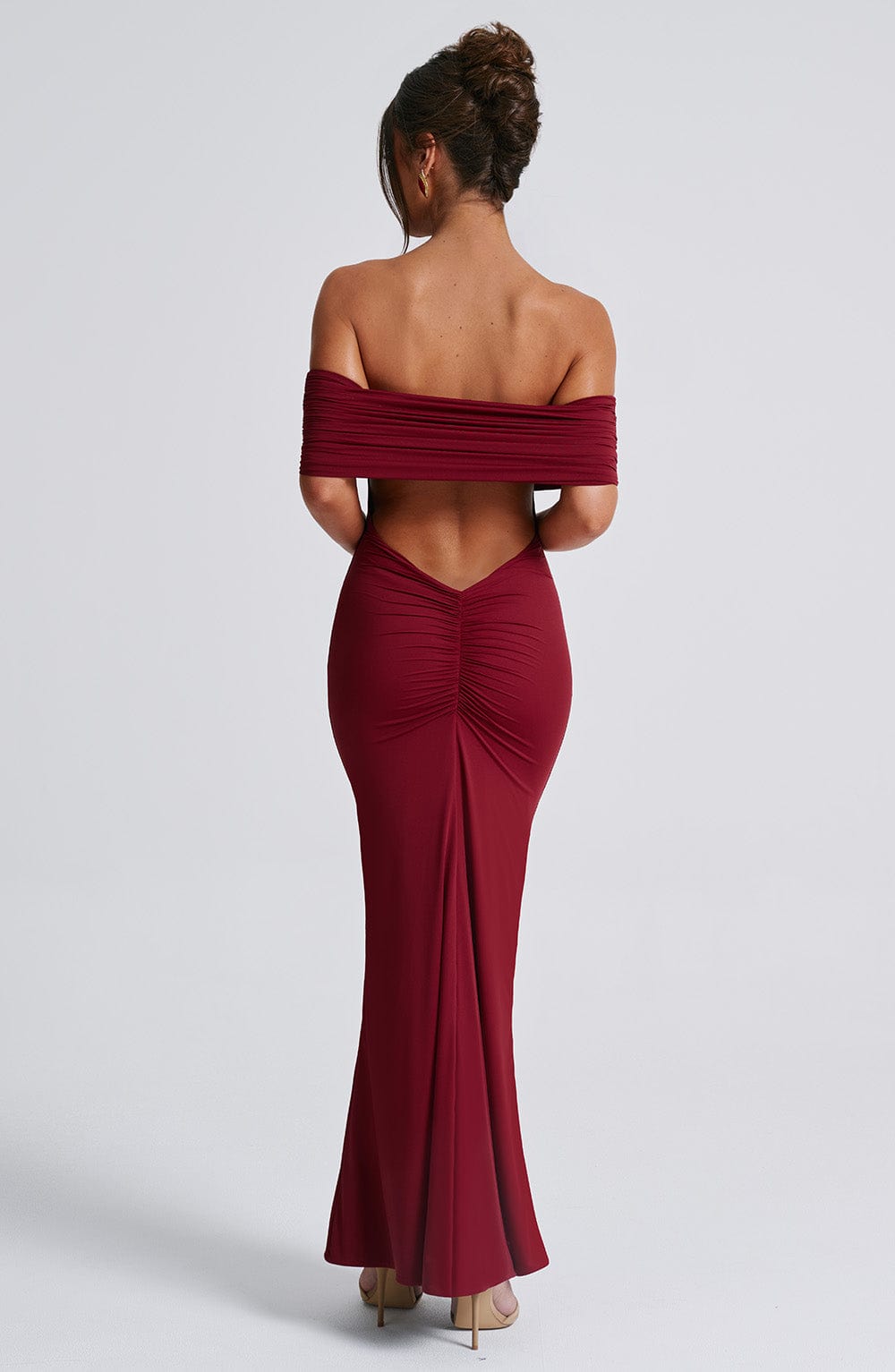 Robe longue Amélie - Bourgogne