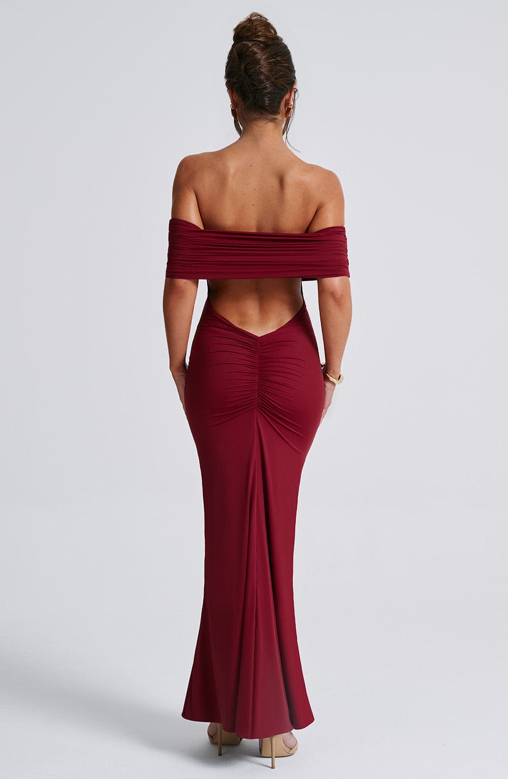 Robe longue Amélie - Bourgogne