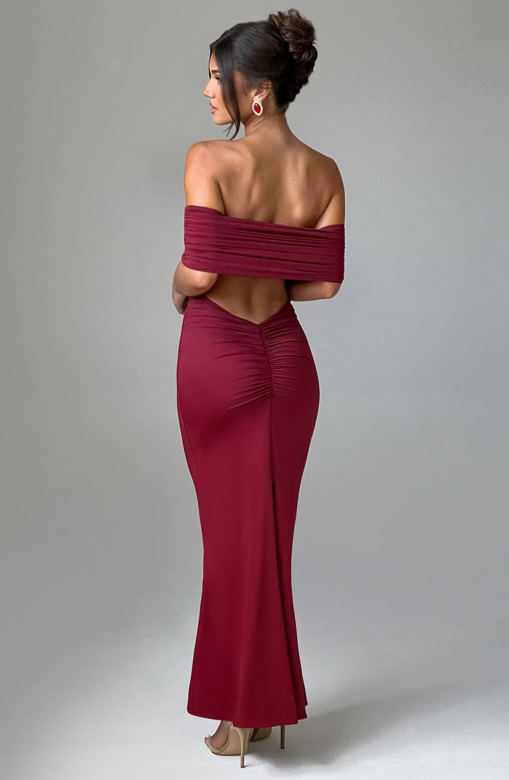 Robe longue Amélie - Bourgogne
