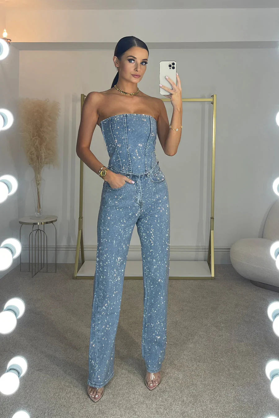 Ensemble 2 pièces en denim - Étoile édition