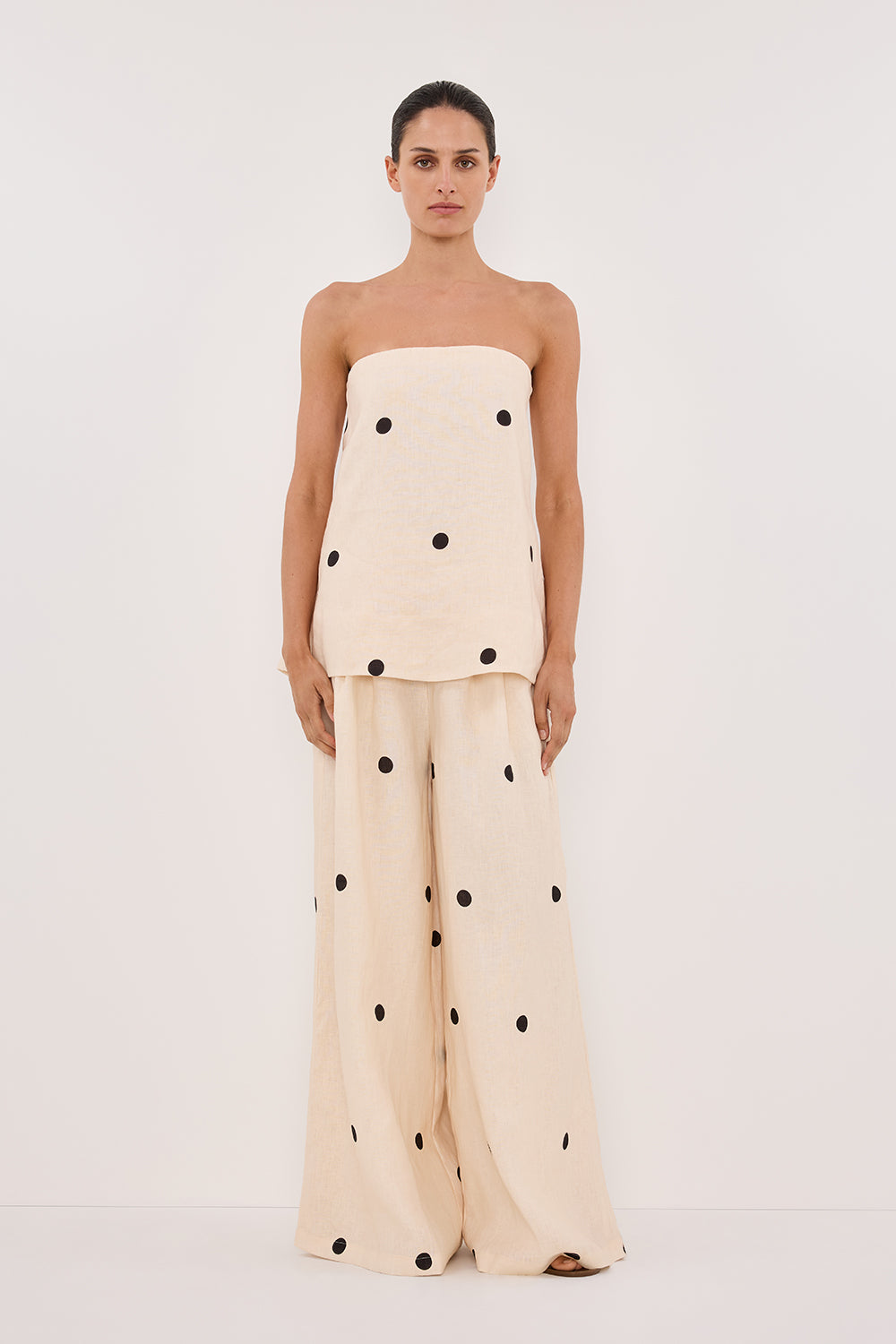 Ensemble pantalon à pois | Jolie |
