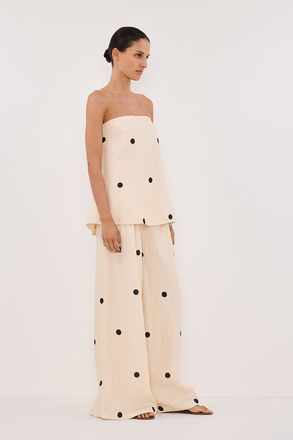 Ensemble pantalon à pois | Jolie |
