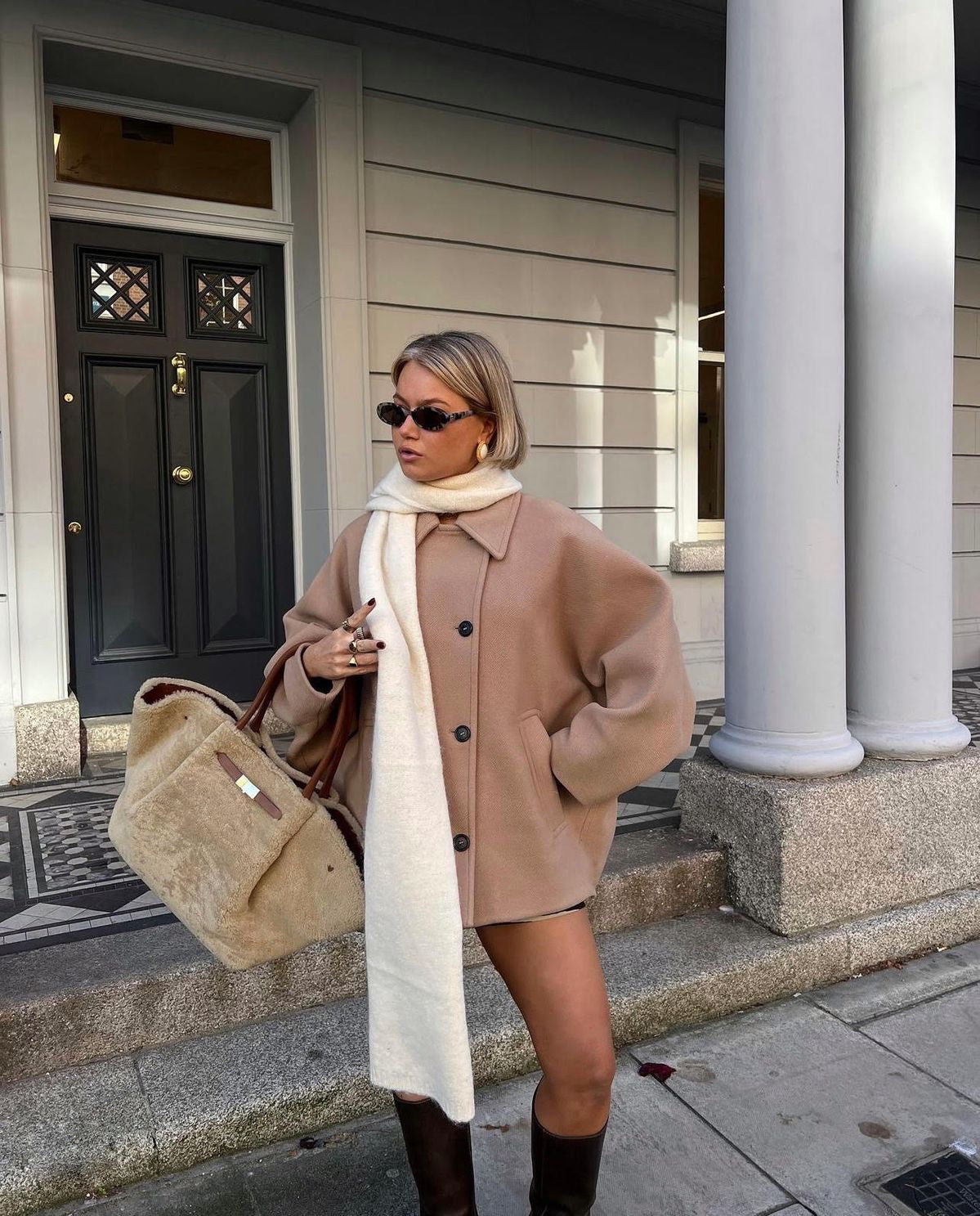 Étoile| Oversized wool coat