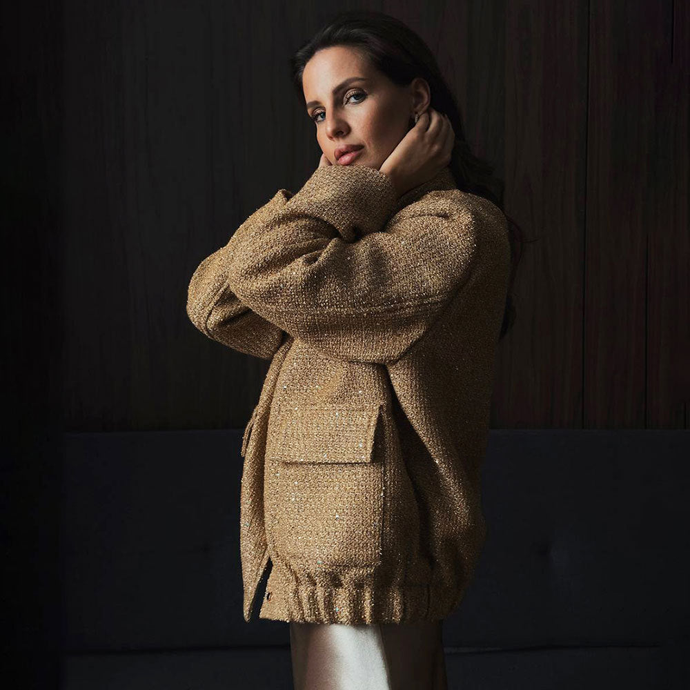 Jolie- Veste à Paillettes