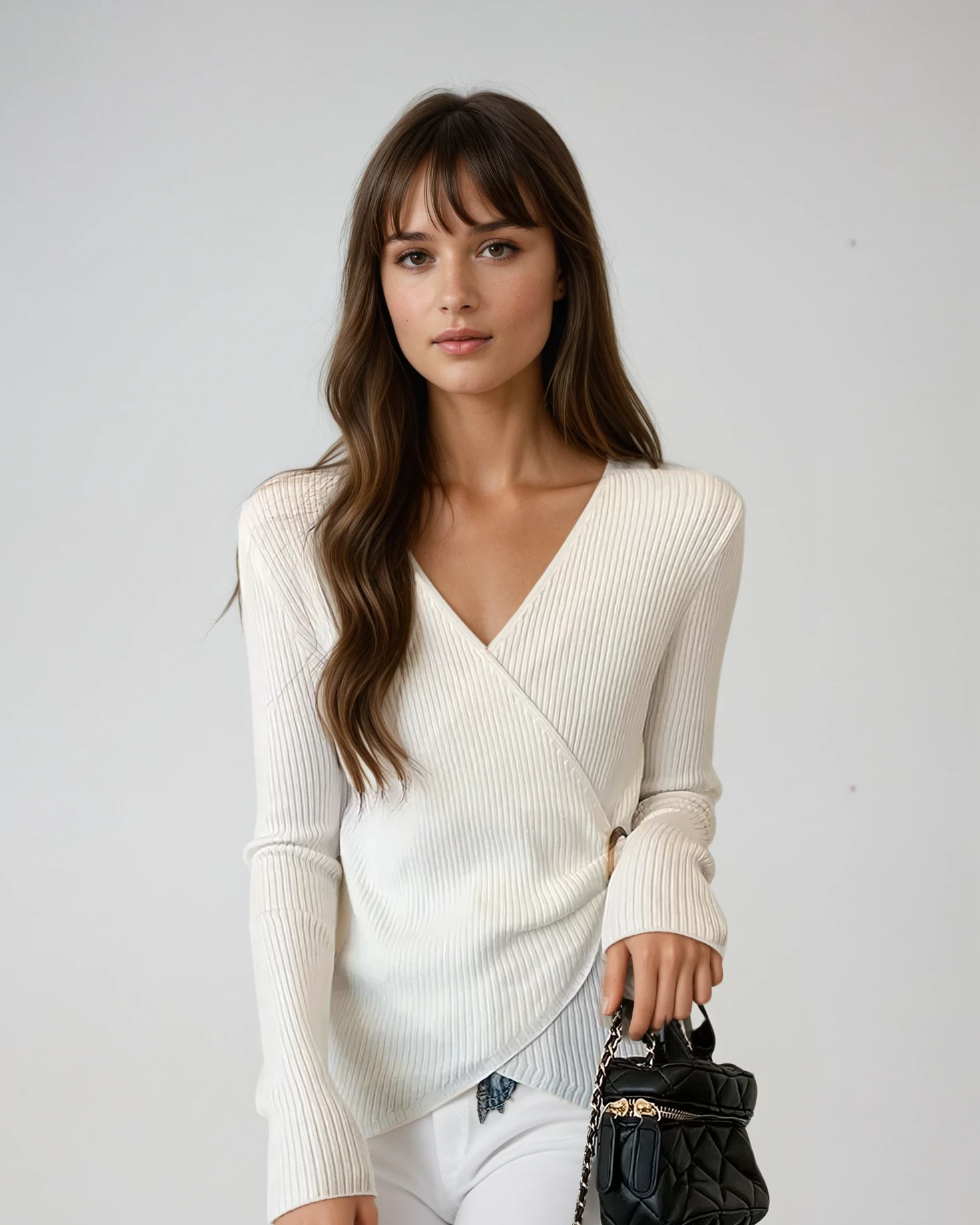 Chloé | Pull en Maille avec Ceinture