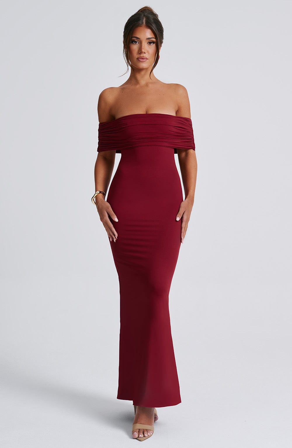 Robe longue Amélie - Bourgogne