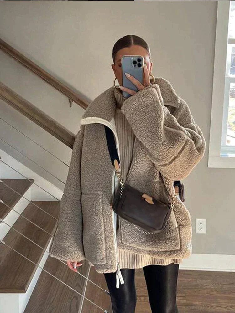 Veste teddy exclusive Jolie