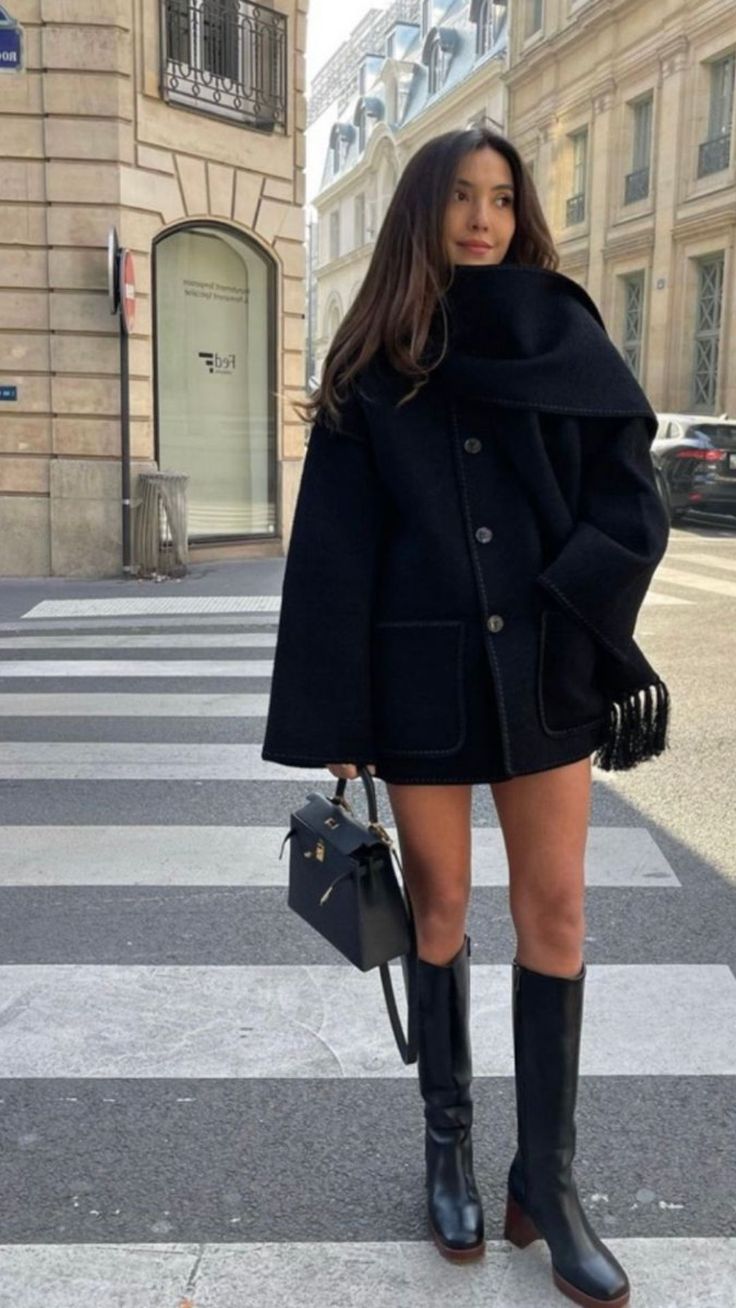 Manteau à écharpe Jolie