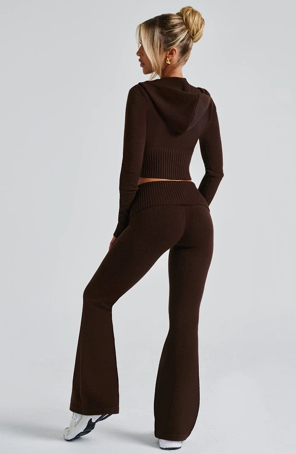 Sweat à capuche en tricot Donna