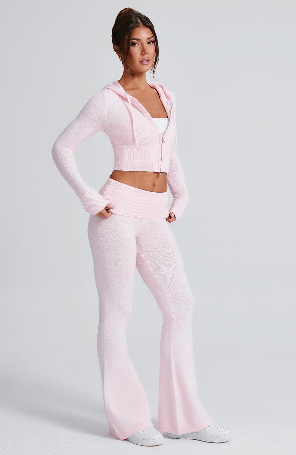 Sweat à capuche en tricot Donna