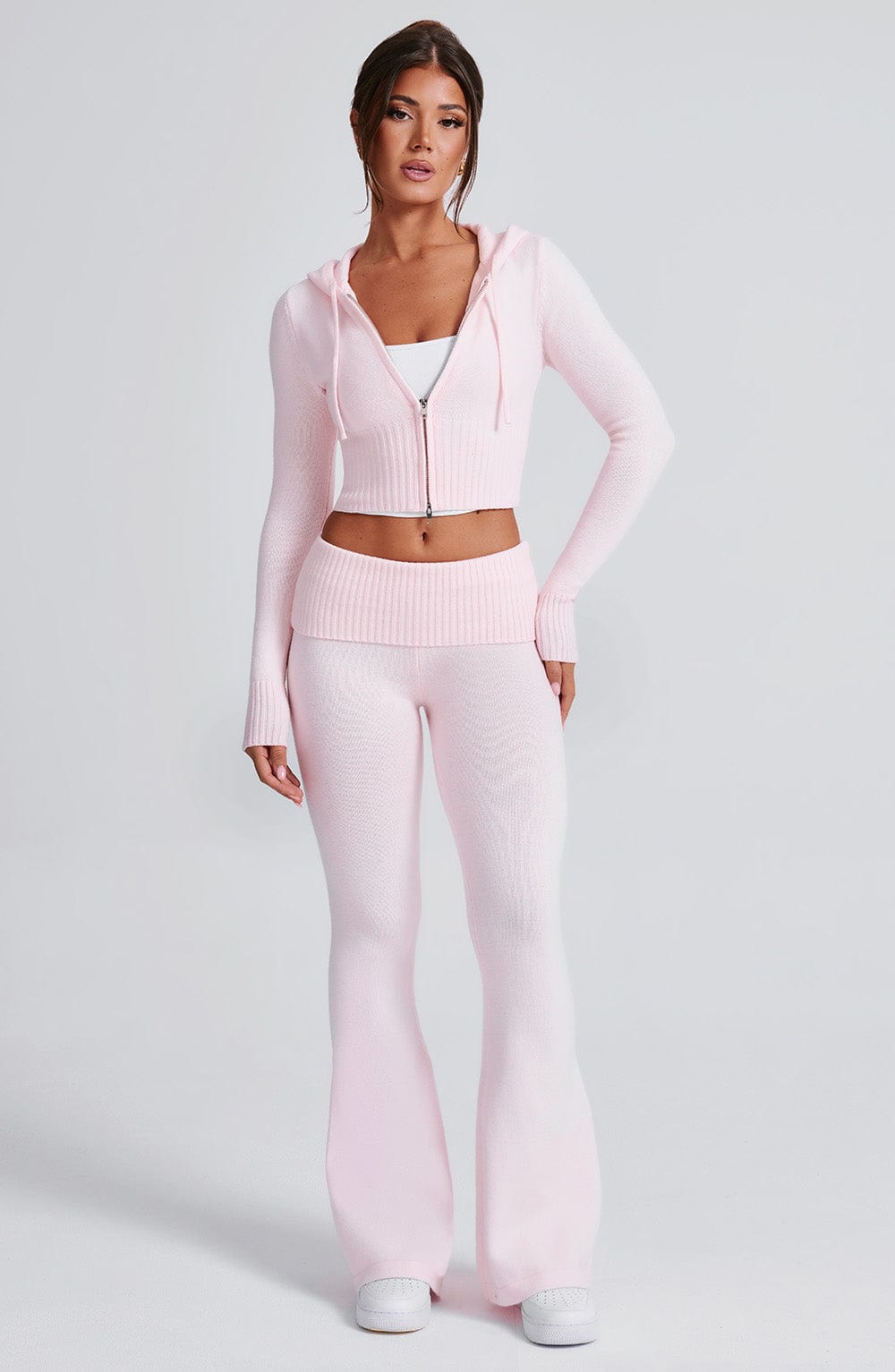 Sweat à capuche en tricot Donna